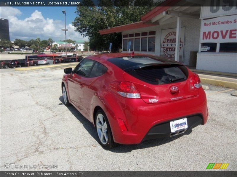 Boston Red / Black 2015 Hyundai Veloster