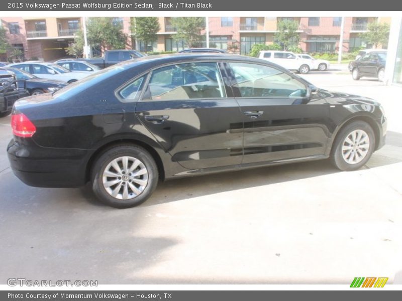 Black / Titan Black 2015 Volkswagen Passat Wolfsburg Edition Sedan