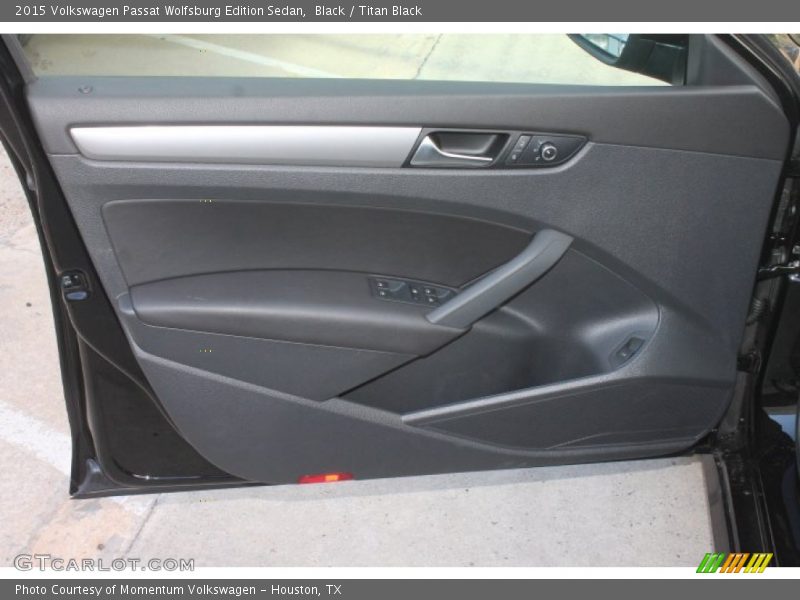 Black / Titan Black 2015 Volkswagen Passat Wolfsburg Edition Sedan