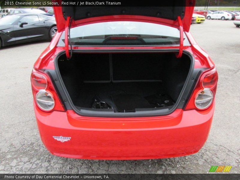  2015 Sonic LS Sedan Trunk