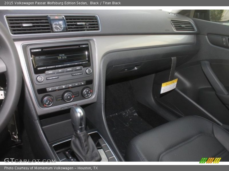 Black / Titan Black 2015 Volkswagen Passat Wolfsburg Edition Sedan
