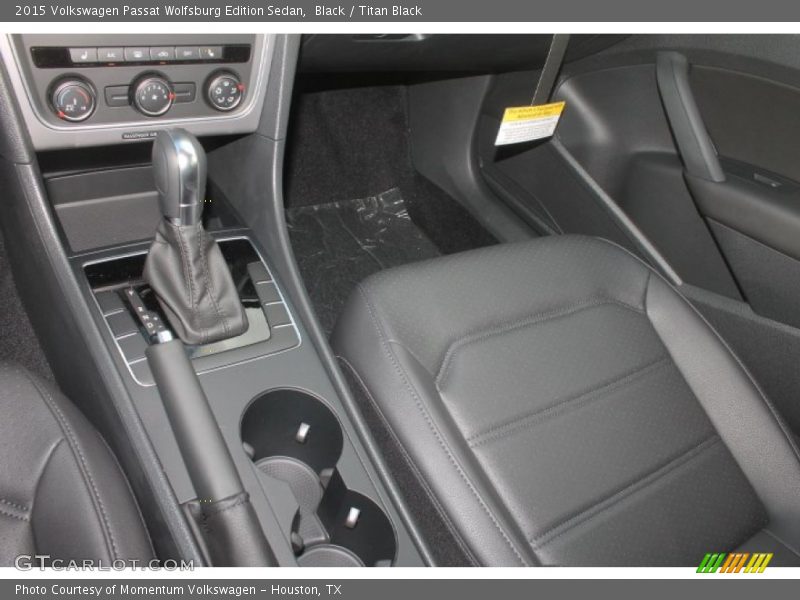 Black / Titan Black 2015 Volkswagen Passat Wolfsburg Edition Sedan