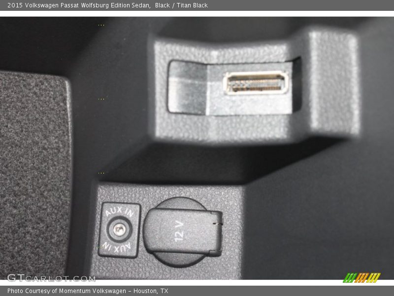 Black / Titan Black 2015 Volkswagen Passat Wolfsburg Edition Sedan