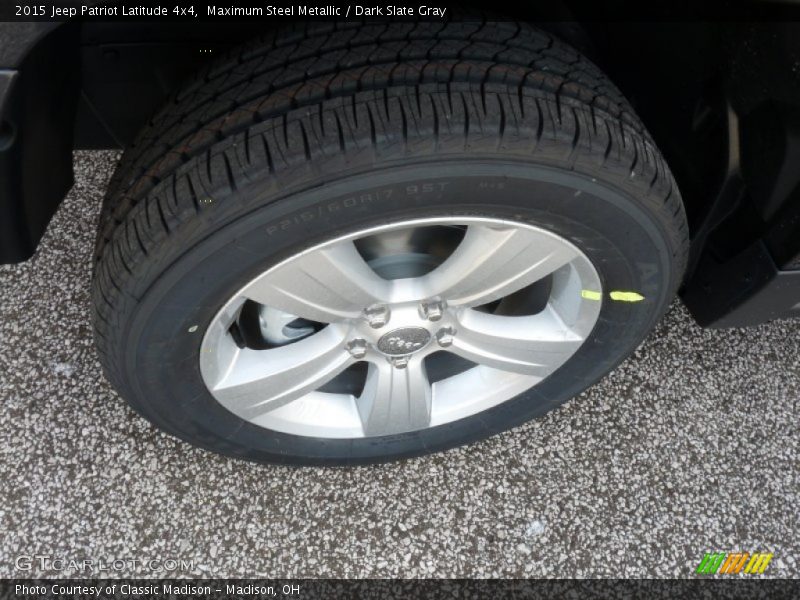 Maximum Steel Metallic / Dark Slate Gray 2015 Jeep Patriot Latitude 4x4