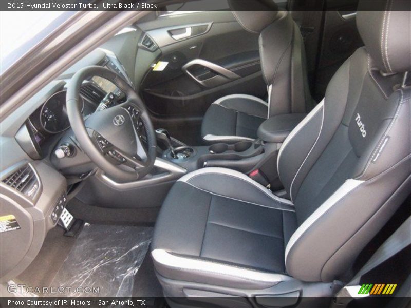 Ultra Black / Black 2015 Hyundai Veloster Turbo
