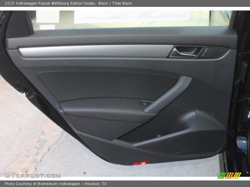 Black / Titan Black 2015 Volkswagen Passat Wolfsburg Edition Sedan