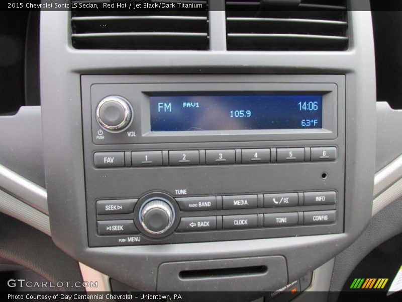 Audio System of 2015 Sonic LS Sedan