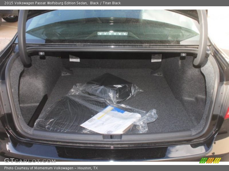  2015 Passat Wolfsburg Edition Sedan Trunk