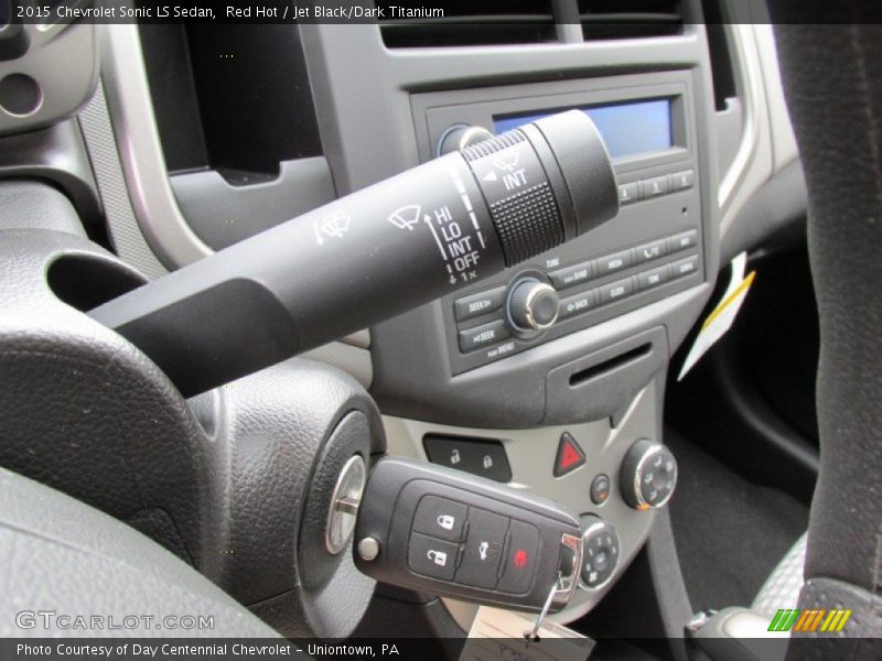 Controls of 2015 Sonic LS Sedan