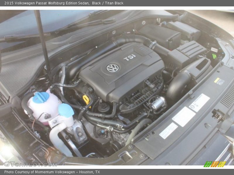 Black / Titan Black 2015 Volkswagen Passat Wolfsburg Edition Sedan