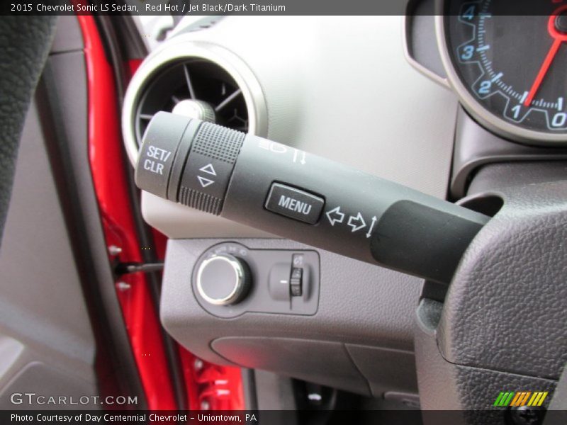 Controls of 2015 Sonic LS Sedan