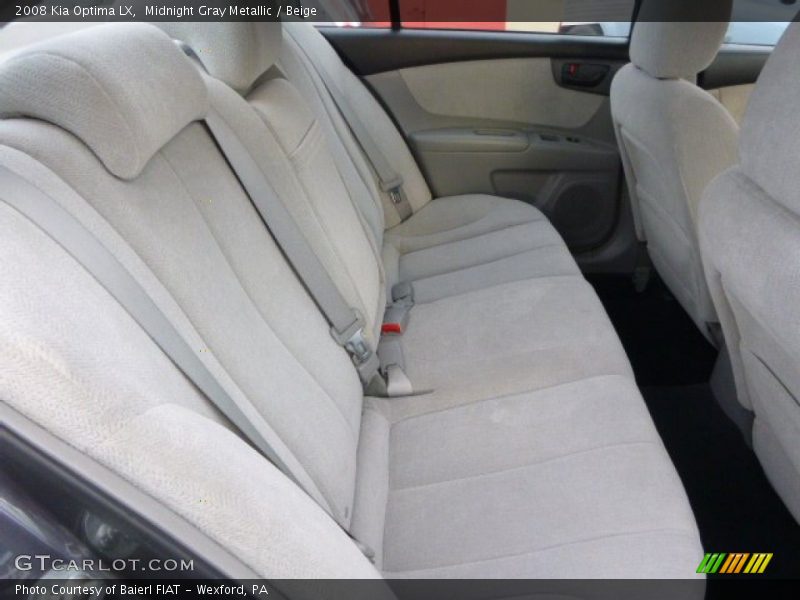 Midnight Gray Metallic / Beige 2008 Kia Optima LX