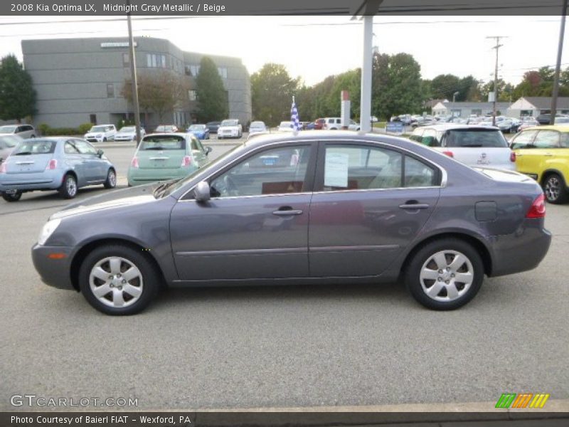  2008 Optima LX Midnight Gray Metallic