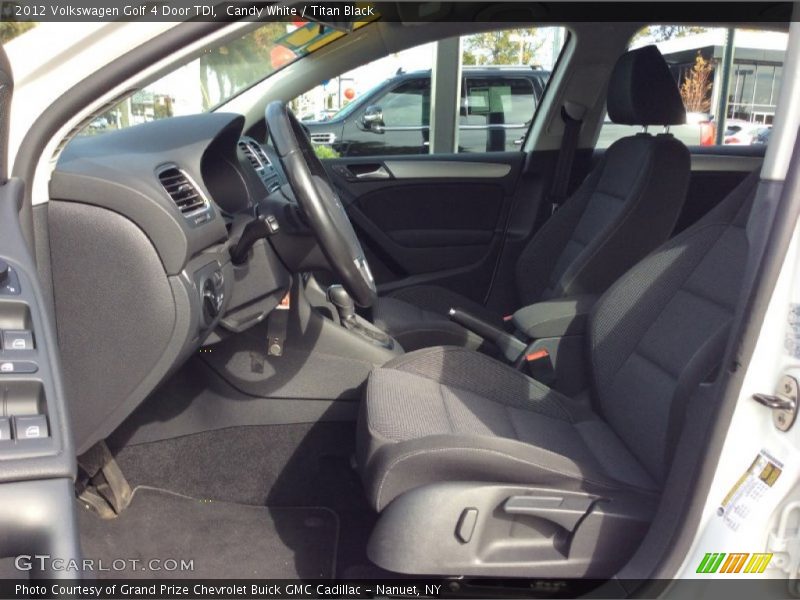 Candy White / Titan Black 2012 Volkswagen Golf 4 Door TDI