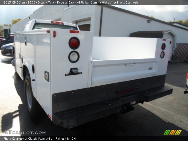 Summit White / Jet Black/Dark Ash 2015 GMC Sierra 3500HD Work Truck Regular Cab 4x4 Utility