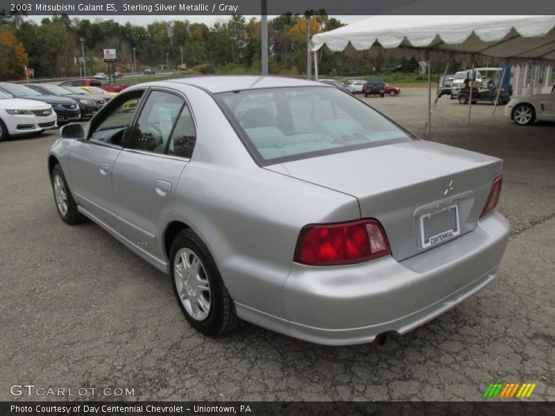 Sterling Silver Metallic / Gray 2003 Mitsubishi Galant ES