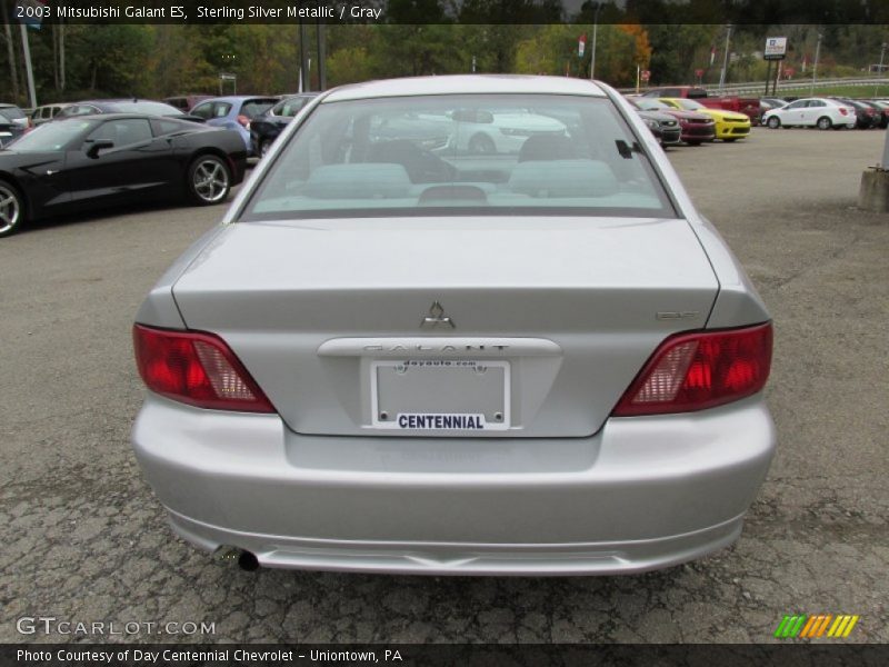 Sterling Silver Metallic / Gray 2003 Mitsubishi Galant ES