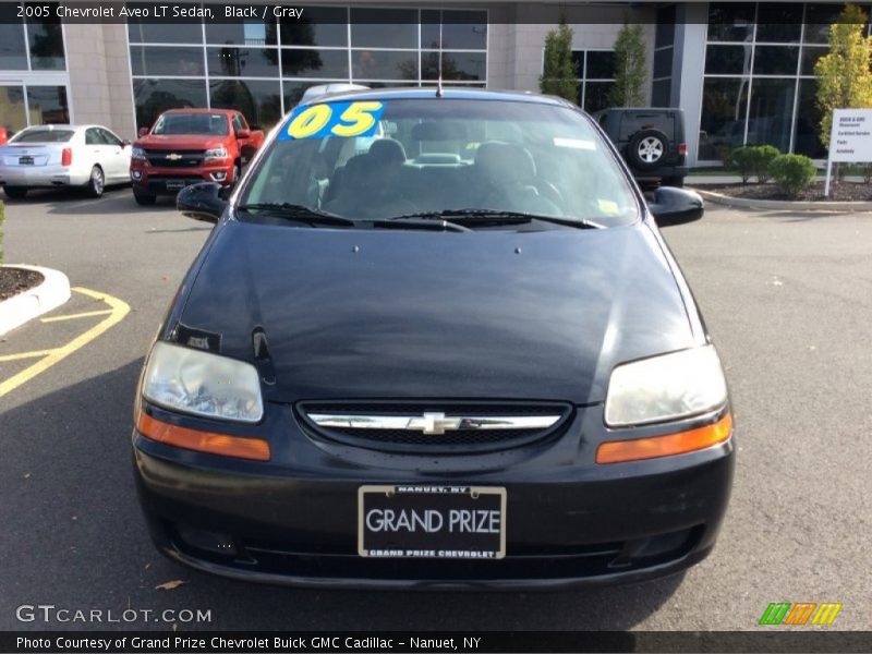 Black / Gray 2005 Chevrolet Aveo LT Sedan
