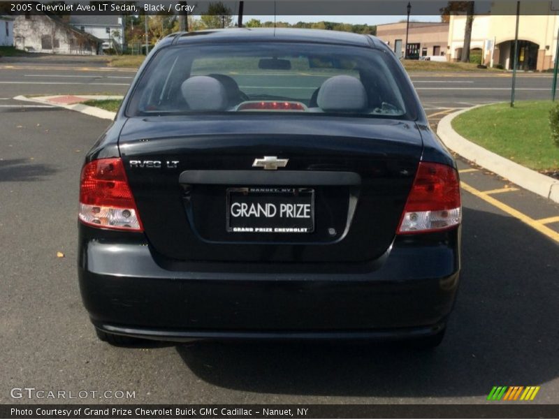Black / Gray 2005 Chevrolet Aveo LT Sedan
