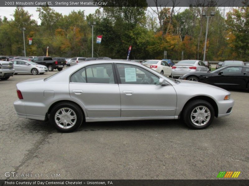 Sterling Silver Metallic / Gray 2003 Mitsubishi Galant ES