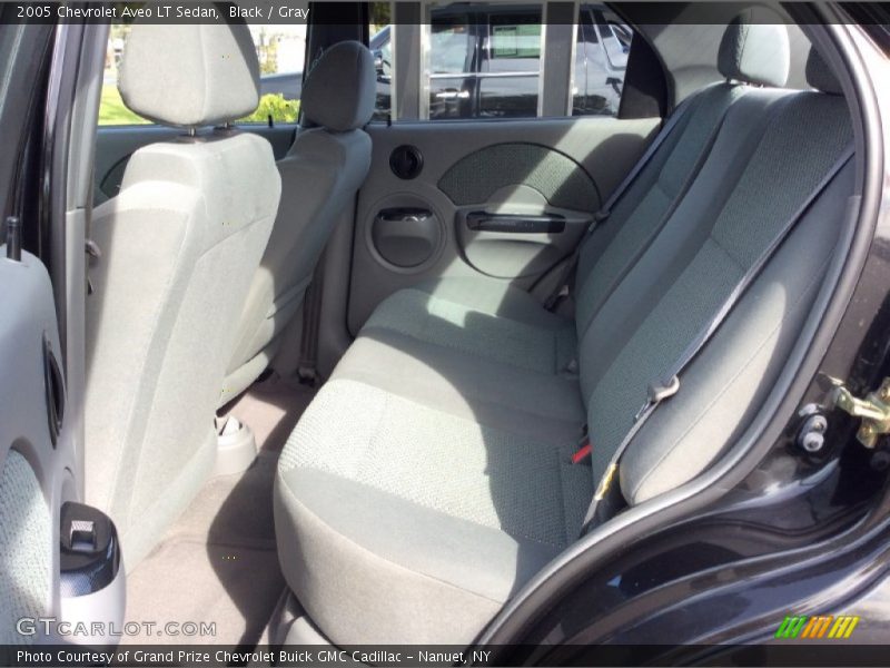 Black / Gray 2005 Chevrolet Aveo LT Sedan