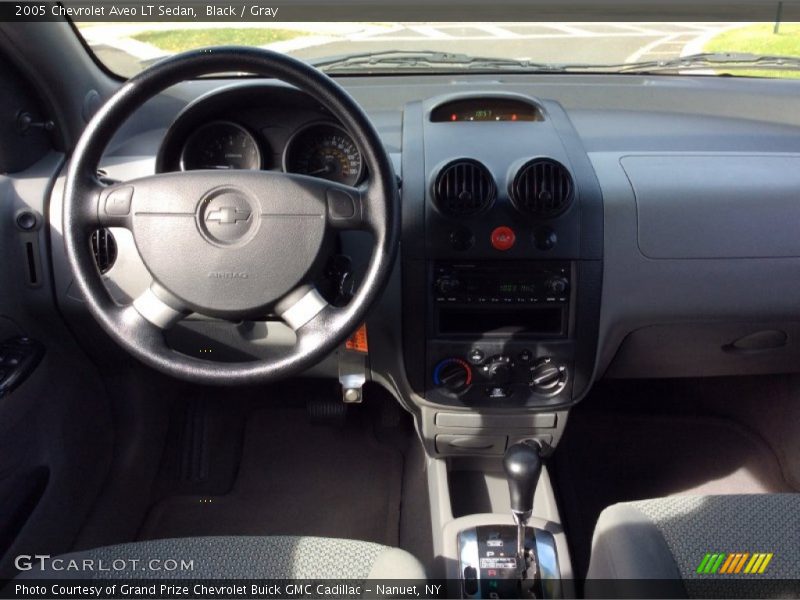 Black / Gray 2005 Chevrolet Aveo LT Sedan