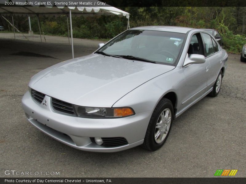 Sterling Silver Metallic / Gray 2003 Mitsubishi Galant ES