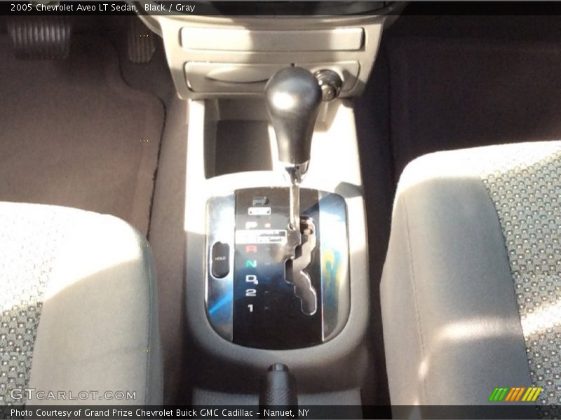 Black / Gray 2005 Chevrolet Aveo LT Sedan