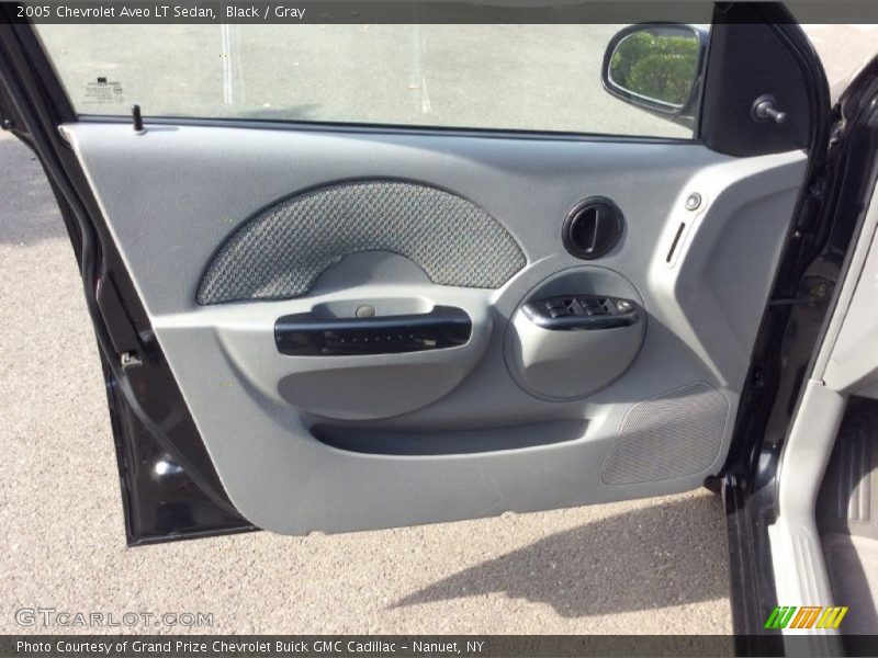 Black / Gray 2005 Chevrolet Aveo LT Sedan