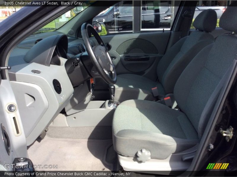 Black / Gray 2005 Chevrolet Aveo LT Sedan