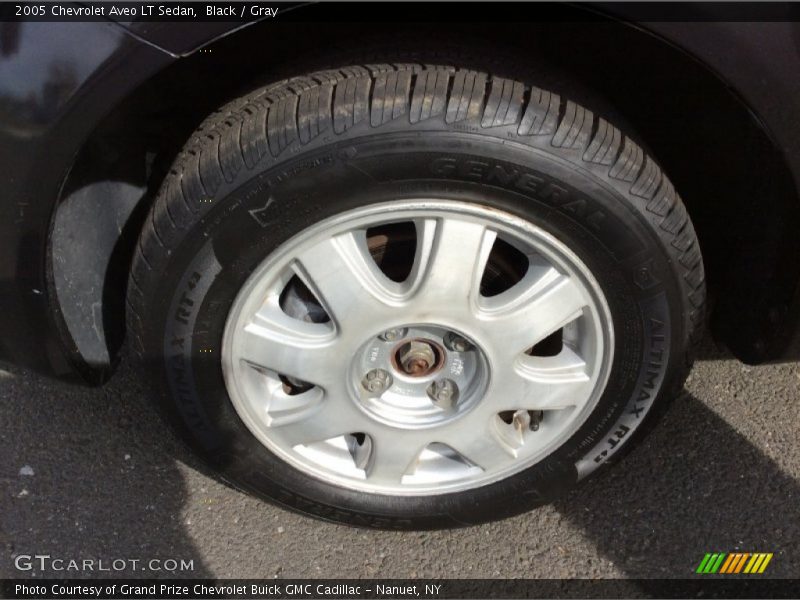 Black / Gray 2005 Chevrolet Aveo LT Sedan