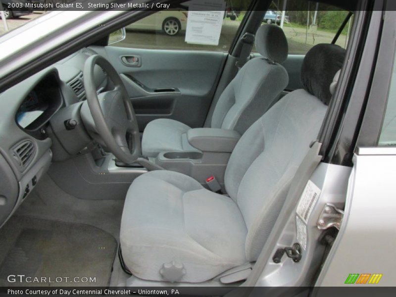 Sterling Silver Metallic / Gray 2003 Mitsubishi Galant ES