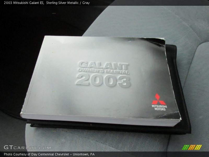 Sterling Silver Metallic / Gray 2003 Mitsubishi Galant ES