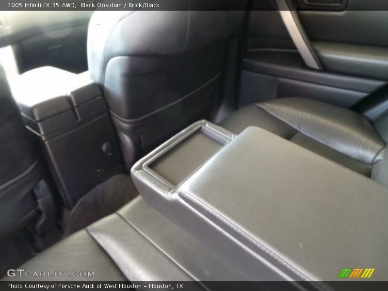 Black Obsidian / Brick/Black 2005 Infiniti FX 35 AWD