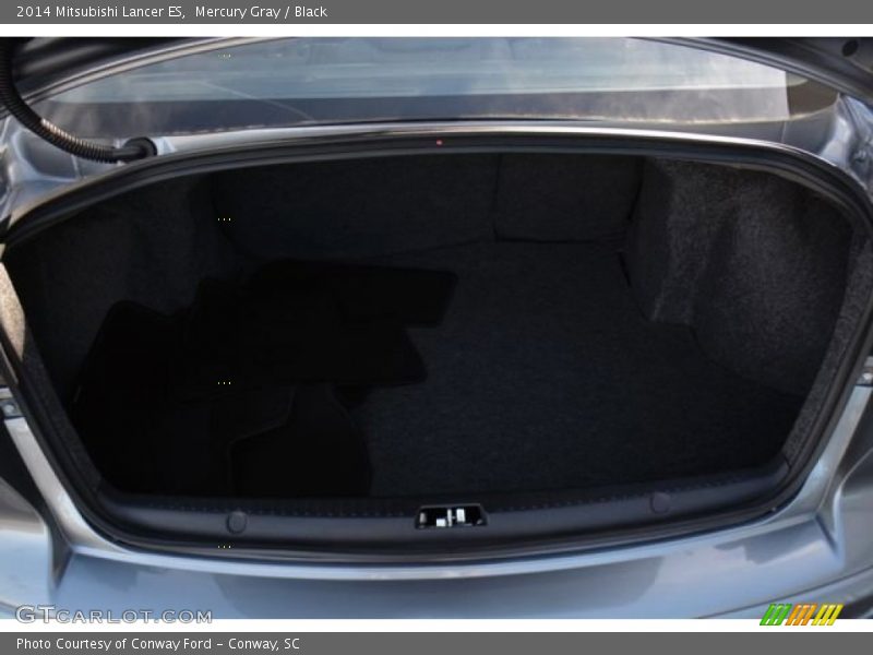 Mercury Gray / Black 2014 Mitsubishi Lancer ES