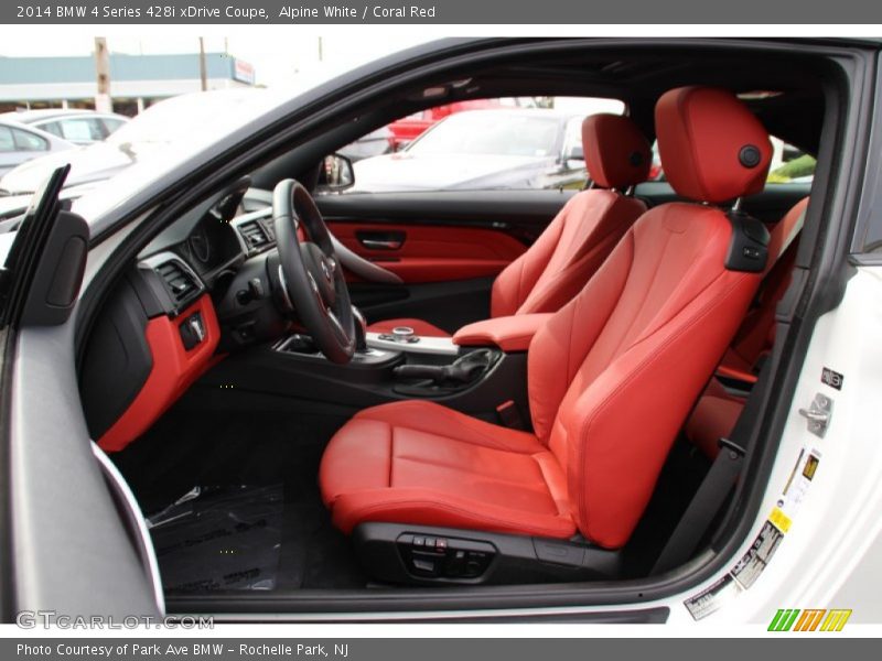 Front Seat of 2014 4 Series 428i xDrive Coupe