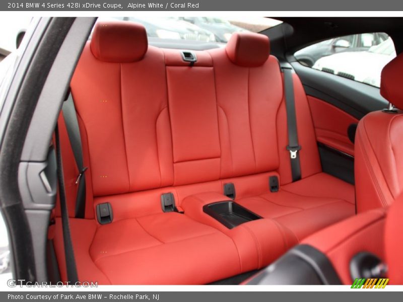 Rear Seat of 2014 4 Series 428i xDrive Coupe