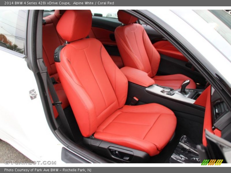 Front Seat of 2014 4 Series 428i xDrive Coupe