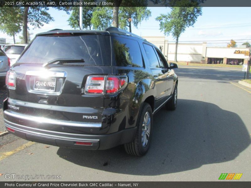 Carbon Black Metallic / Ebony 2015 GMC Acadia SLT AWD