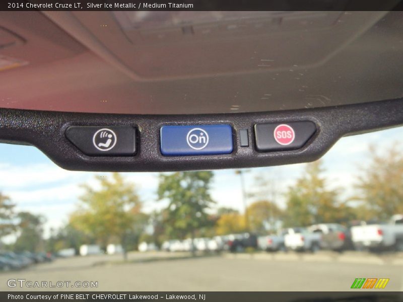 Silver Ice Metallic / Medium Titanium 2014 Chevrolet Cruze LT
