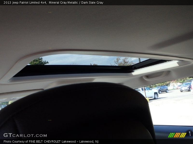 Mineral Gray Metallic / Dark Slate Gray 2013 Jeep Patriot Limited 4x4