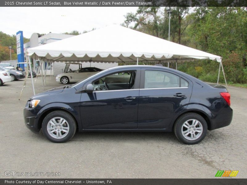  2015 Sonic LT Sedan Blue Velvet Metallic