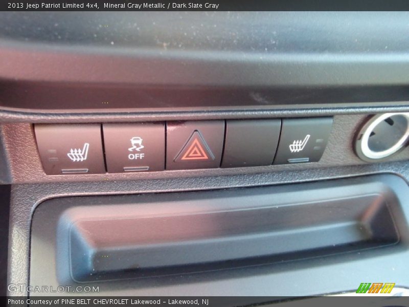 Mineral Gray Metallic / Dark Slate Gray 2013 Jeep Patriot Limited 4x4