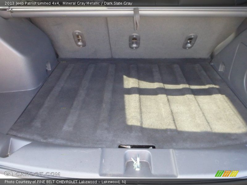 Mineral Gray Metallic / Dark Slate Gray 2013 Jeep Patriot Limited 4x4