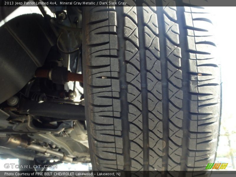 Mineral Gray Metallic / Dark Slate Gray 2013 Jeep Patriot Limited 4x4