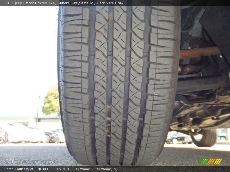 Mineral Gray Metallic / Dark Slate Gray 2013 Jeep Patriot Limited 4x4