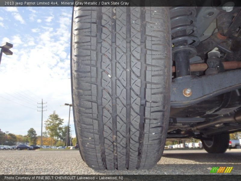 Mineral Gray Metallic / Dark Slate Gray 2013 Jeep Patriot Limited 4x4