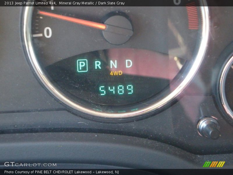 Mineral Gray Metallic / Dark Slate Gray 2013 Jeep Patriot Limited 4x4