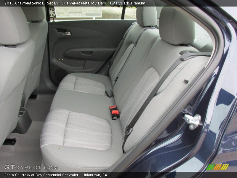 Rear Seat of 2015 Sonic LT Sedan