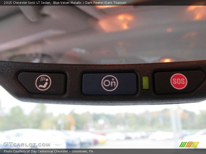 Blue Velvet Metallic / Dark Pewter/Dark Titanium 2015 Chevrolet Sonic LT Sedan